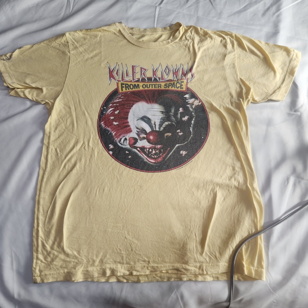 Killer Klowns From Outer Space Graphic Tee Horror Movie T Shirt L
